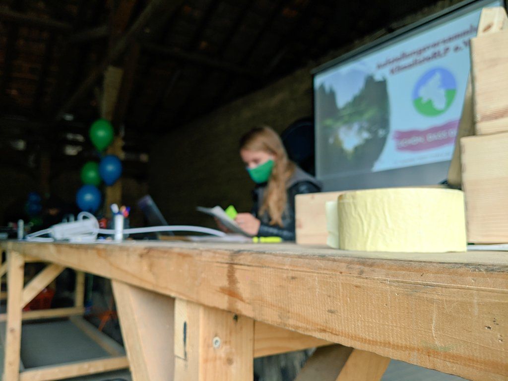 Plenum bei der Aufstellungsversammlung